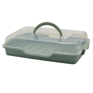 Pojemnik na ciasto prostokątny 43x29,5x10,5cm NG-639 mix